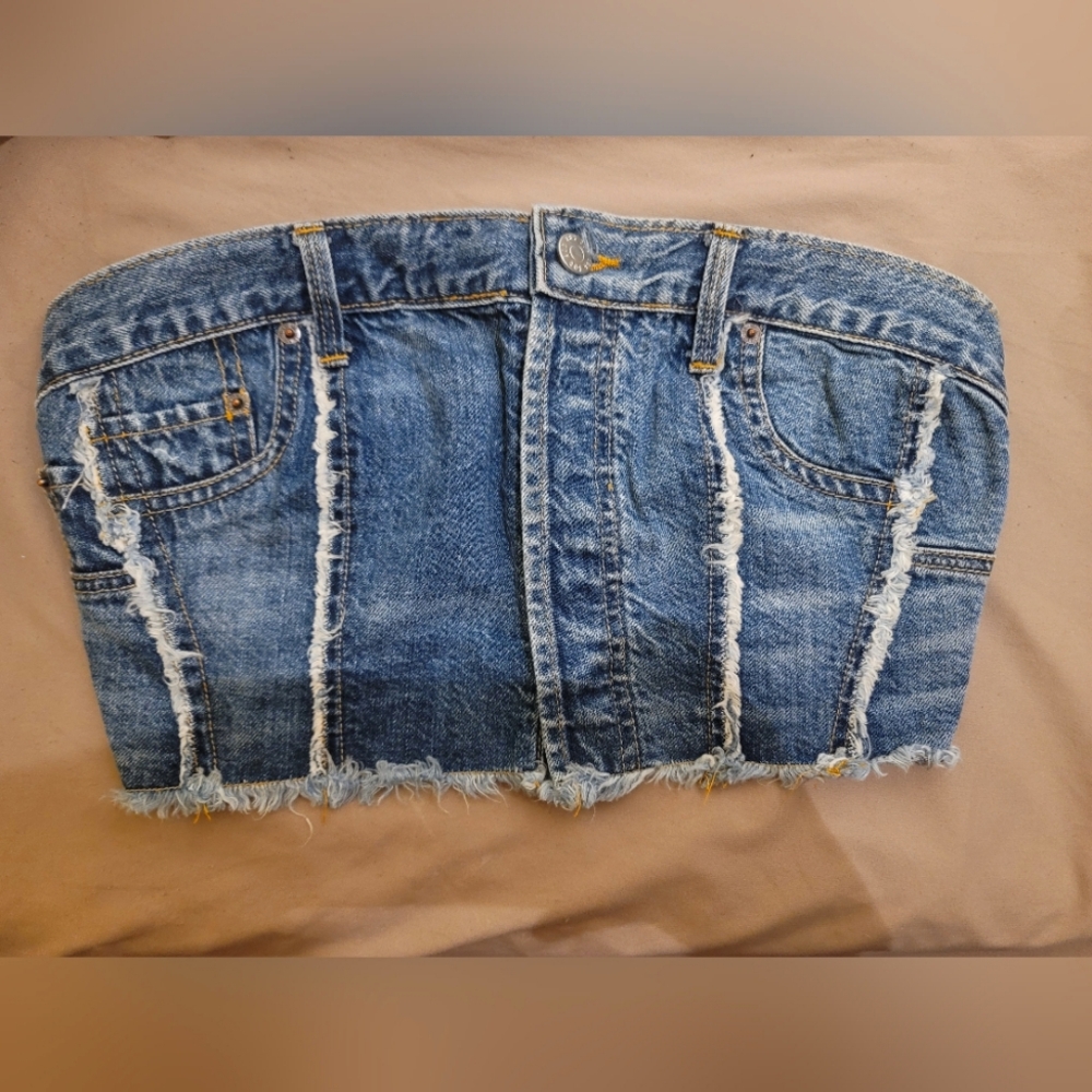 BDG Denim corset tops